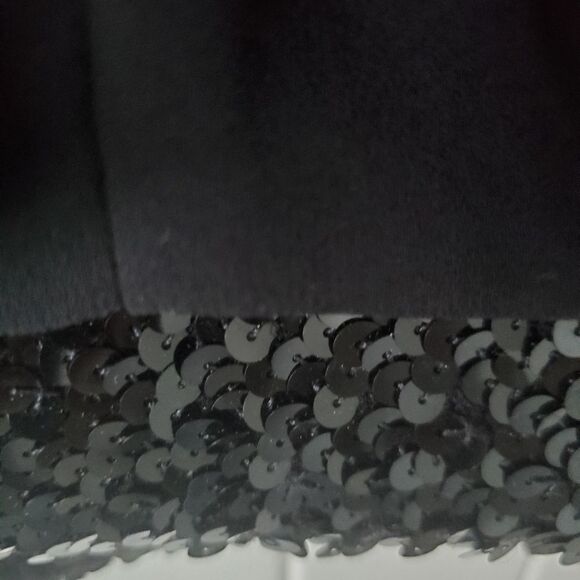 Vintage 2 piece black Chez California size 22W PETITE Skirt and Blouse - Picture 4 of 8